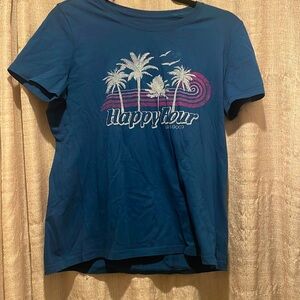 Life is good “Happy Hour” short sleeve tshirt small